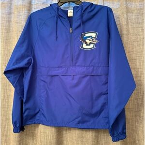 Creighton wind breaker jacket- Fanatics brand, size Large EUC! Unisex